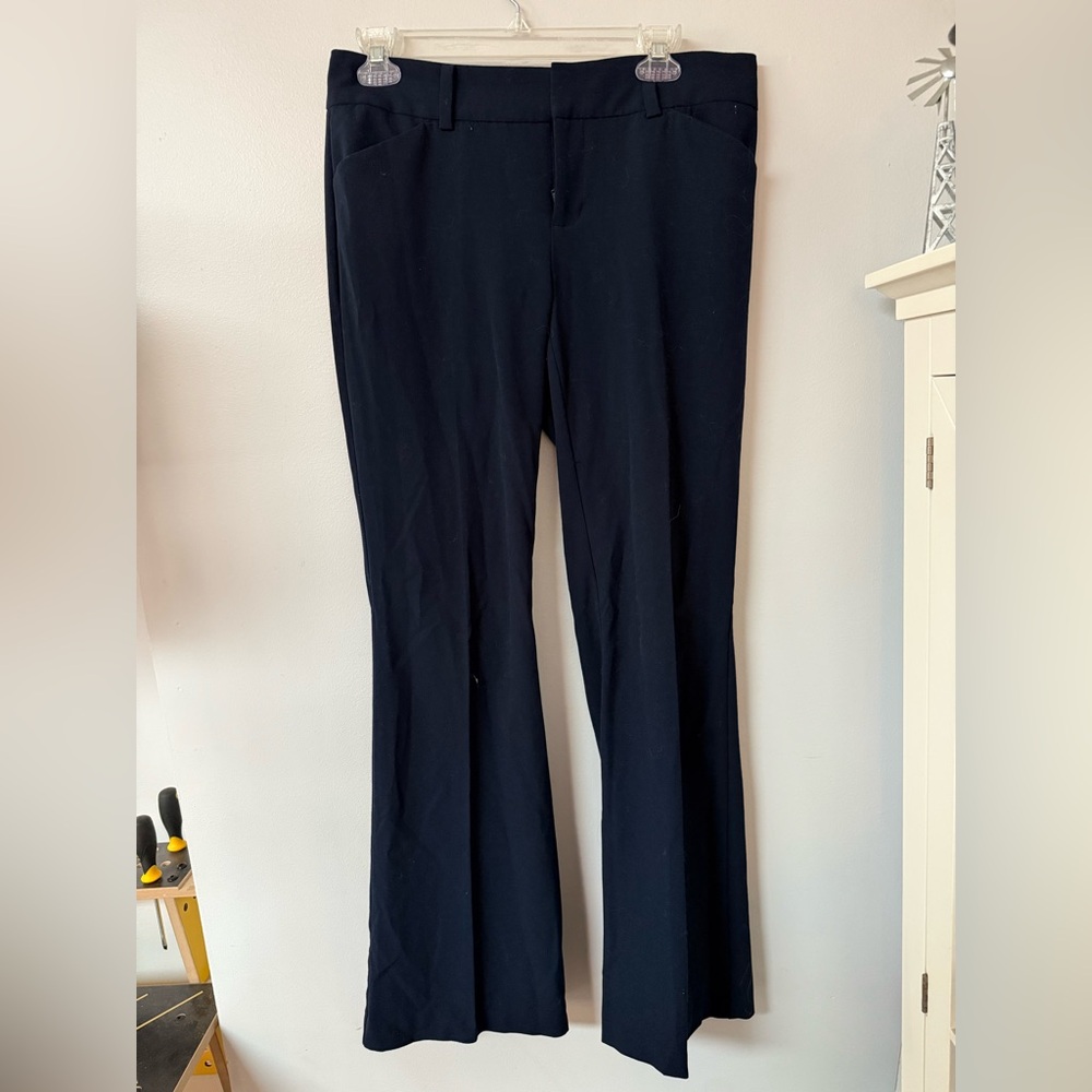 INC International Concepts Navy Women's Flare Pants